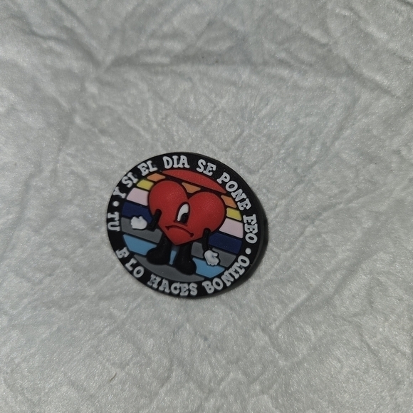 4/$8 Shoe for Crocs - Y Si El Dia Pone Feo Tu E Lo Haces Bonito - Picture 3 of 3